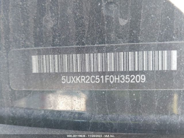 5UXKR2C51F0H35209 BMW X5 Sdrive35i