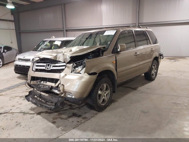 2007 HONDA PILOT EX-L VIN: 5FNYF28517B010271