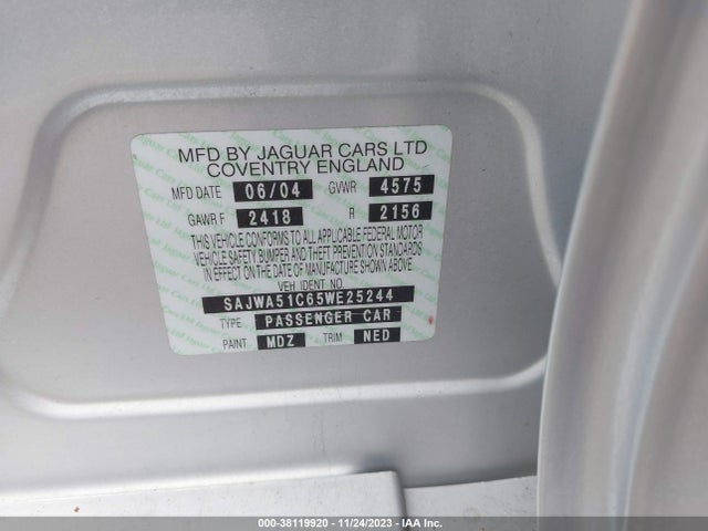 2005 JAGUAR X-TYPE SAJWA51C65WE25244 Photo 8