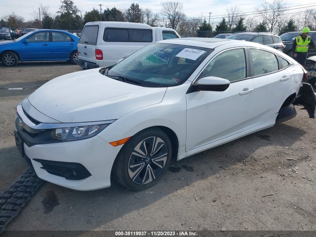 Honda Civic Ex-t 2018 JHMFC1F38JX041475 Image 2