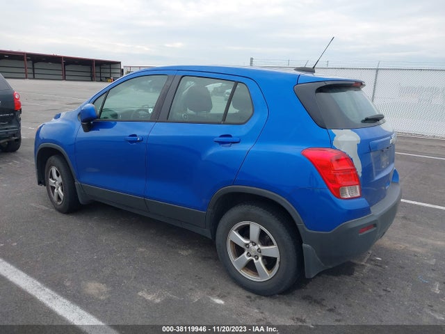 Chevrolet Trax 1ls 2016 KL7CJNSB5GB573588 Image 3