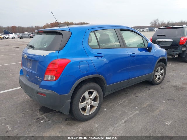 Chevrolet Trax 1ls 2016 KL7CJNSB5GB573588 Image 4