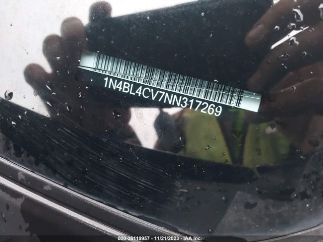 1N4BL4CV7NN317269 Nissan Altima Sr Fwd