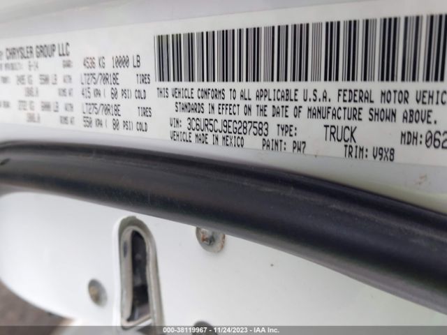 3C6UR5CJ9EG287583 RAM 2500 Tradesman