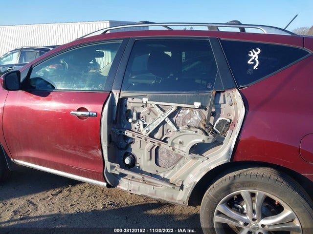 2012 NISSAN MURANO LE VIN: JN8AZ1MW6CW229089