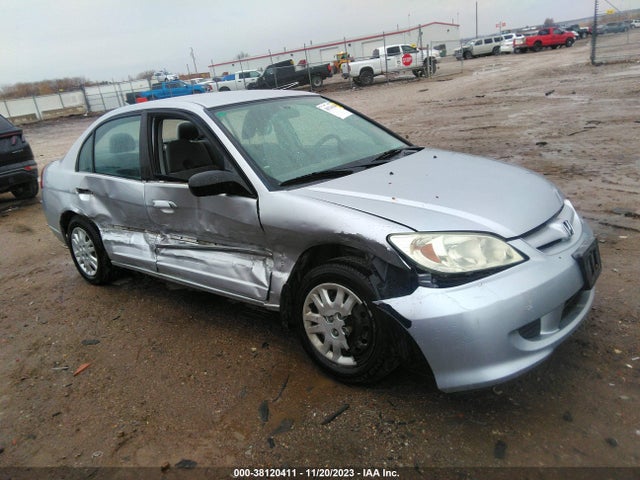 2005 HONDA CIVIC LX VIN: 2HGES16575H534920