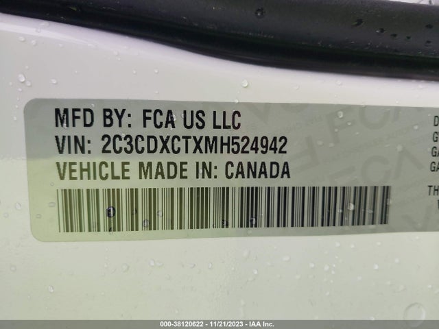 Dodge Charger R/t Rwd 2021 2C3CDXCTXMH524942 Image 9