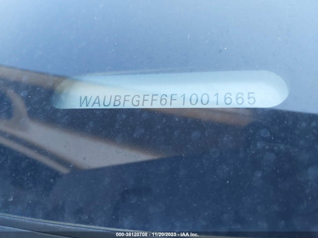 WAUBFGFF6F1001665 Audi A3 2.0t Premium