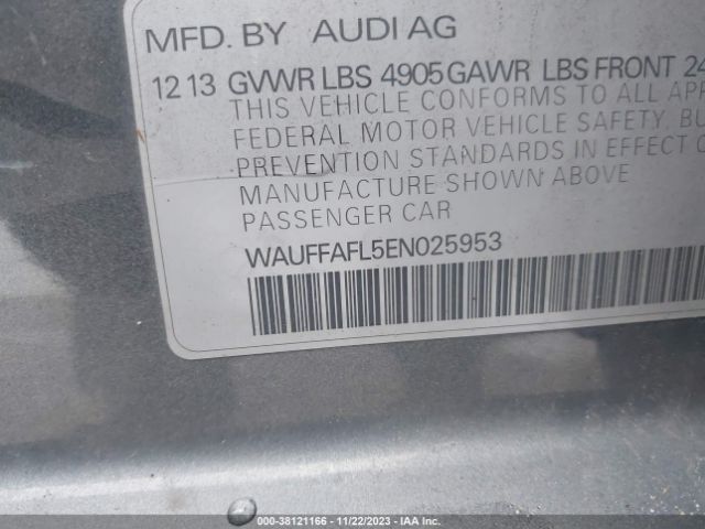 2014 AUDI A4 WAUFFAFL5EN025953 Photo 8