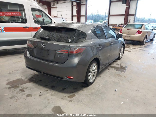 2012 LEXUS CT 200H PREMIUM VIN: JTHKD5BHXC2082548