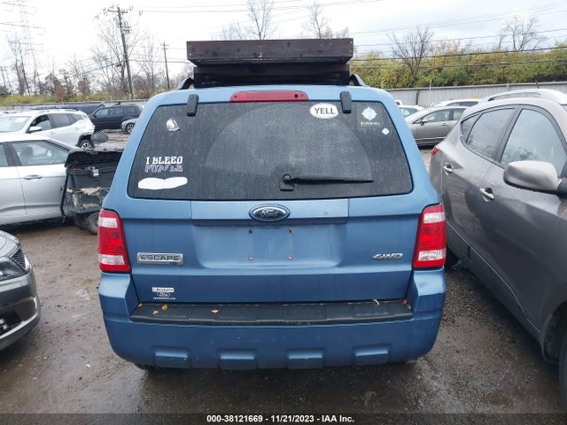 2009 FORD ESCAPE XLT VIN: 1FMCU93G29KB62238