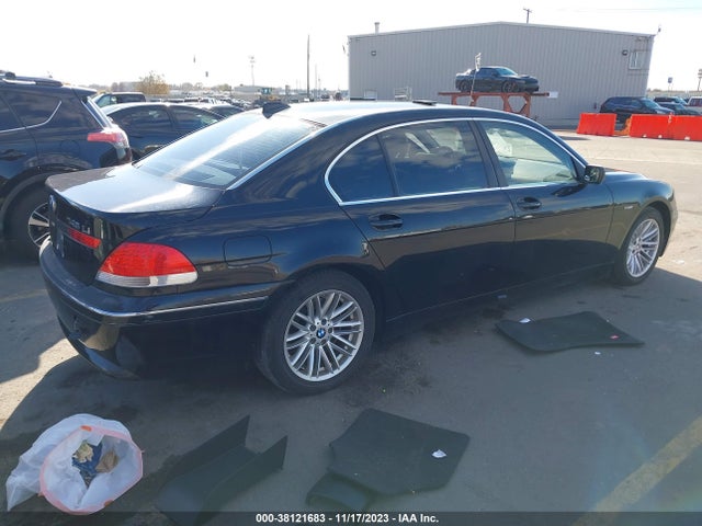 2005 BMW 745LI VIN: WBAGN635X5DS60168
