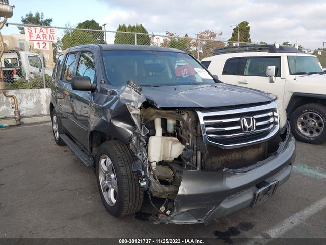 2012 HONDA PILOT EX-L VIN: 5FNYF3H61CB031064