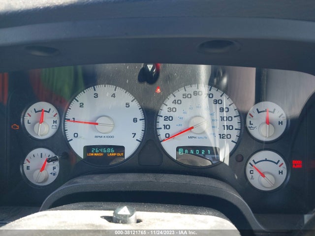 2005 DODGE RAM 1500 SLT/LARAMIE VIN: 1D7HA18D65S336735
