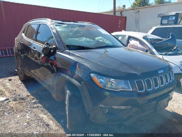 2019 JEEP COMPASS SUN AND WHEEL FWD VIN: 3C4NJCBB4KT832725