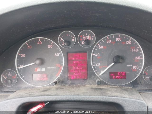 2002 AUDI S6 WAUXU54B62N070925 Photo 6