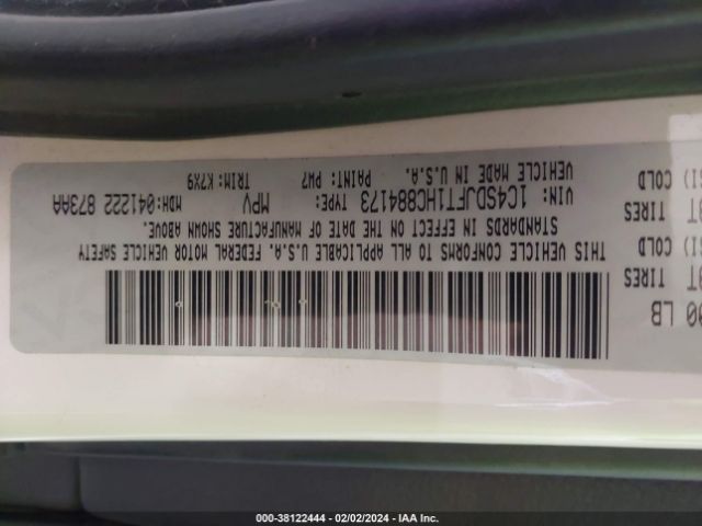 2017 DODGE DURANGO 1C4SDJFT1HC884173 Photo 8