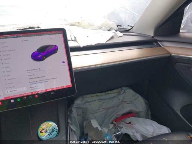 Tesla Model 3 Standard Range Plus Rear-wheel Drive 2021 5YJ3E1EA5MF098309 Image 22