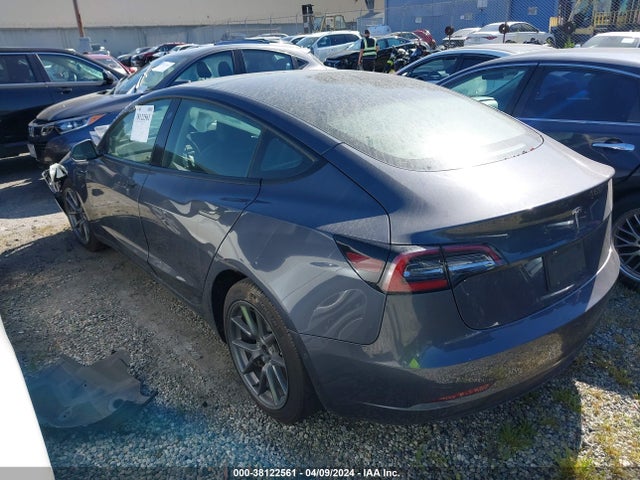 Tesla Model 3 Standard Range Plus Rear-wheel Drive 2021 5YJ3E1EA5MF098309 Image 3