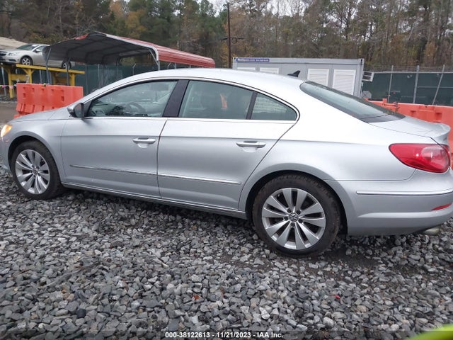2012 VOLKSWAGEN CC SPORT VIN: WVWMP7AN5CE518922
