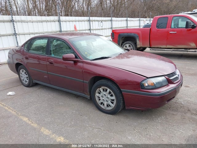 2002 CHEVROLET IMPALA VIN: 2G1WF52E729192923
