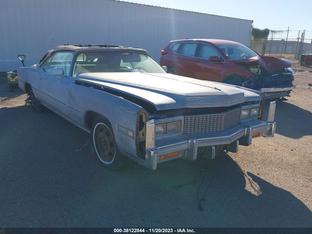 1976 CADILLAC ELDORADO 6L67S6Q123927    