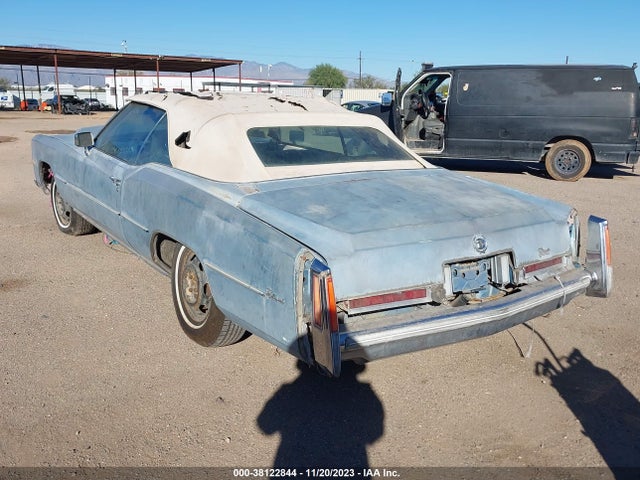 1976 CADILLAC ELDORADO 6L67S6Q123927     Photo 2
