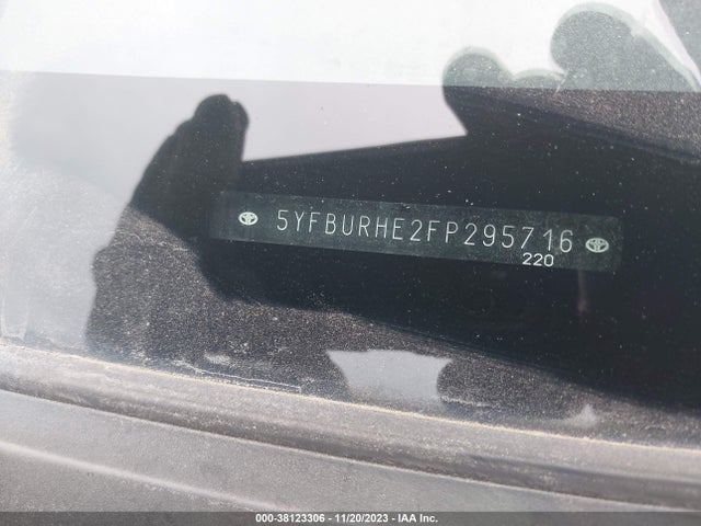 Toyota Corolla S Plus 2015 5YFBURHE2FP295716 Image 9