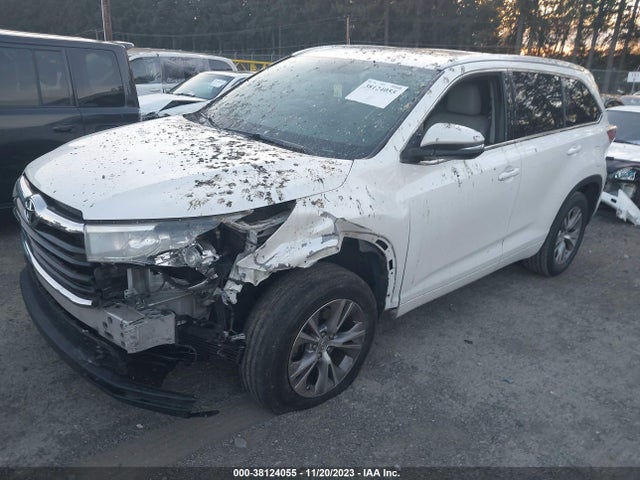 2015 TOYOTA HIGHLANDER XLE V6 VIN: 5TDKKRFH3FS067251
