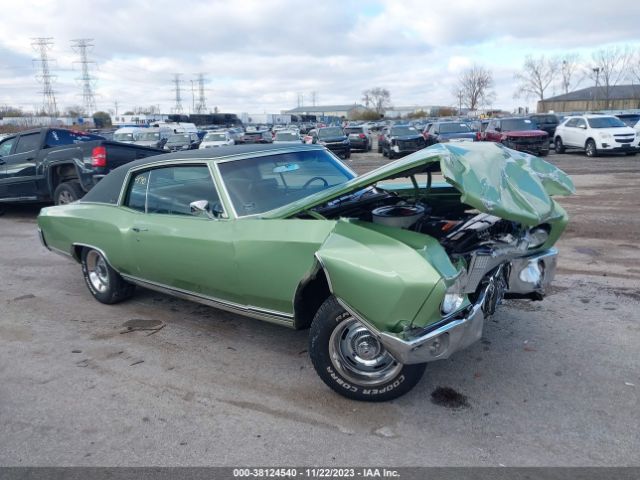 1970 CHEVROLET MONTE CARLO 0000138570F110319