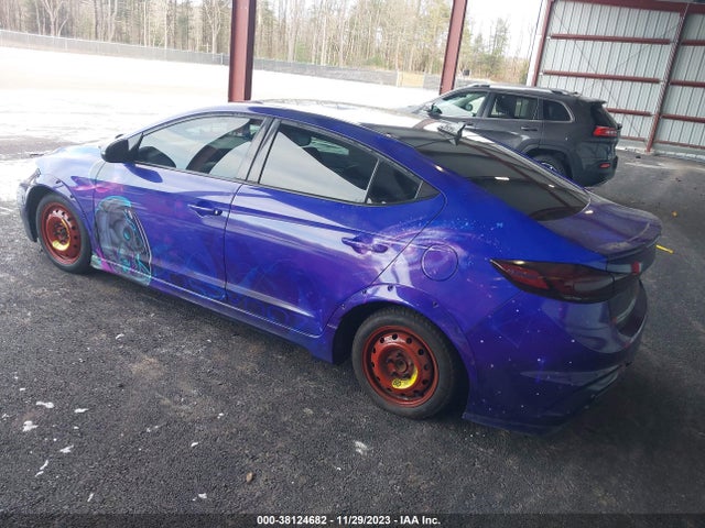2018 HYUNDAI ELANTRA SPORT VIN: KMHD04LB9JU524243