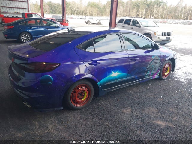 2018 HYUNDAI ELANTRA SPORT VIN: KMHD04LB9JU524243