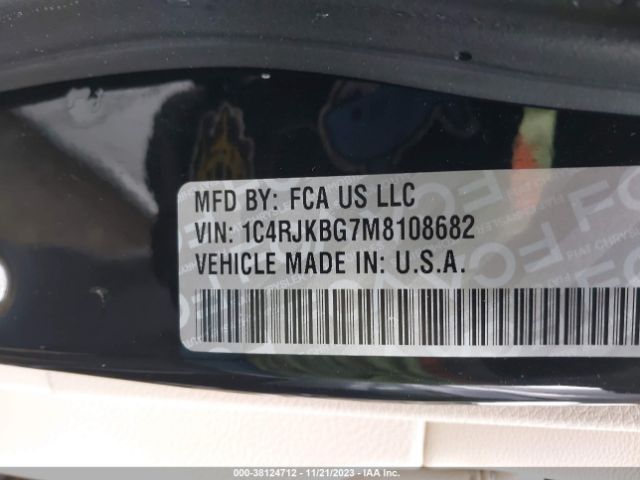 2021 JEEP GRAND CHEROKEE L 1C4RJKBG7M8108682 Photo 8