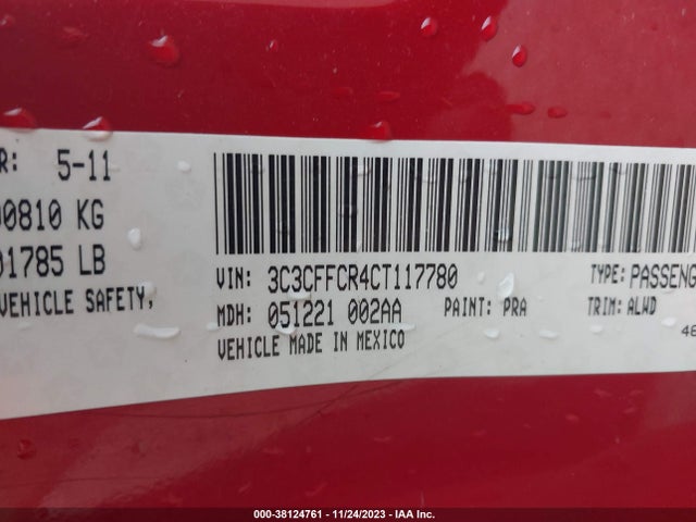 2012 FIAT 500 3C3CFFCR4CT117780 Photo 8