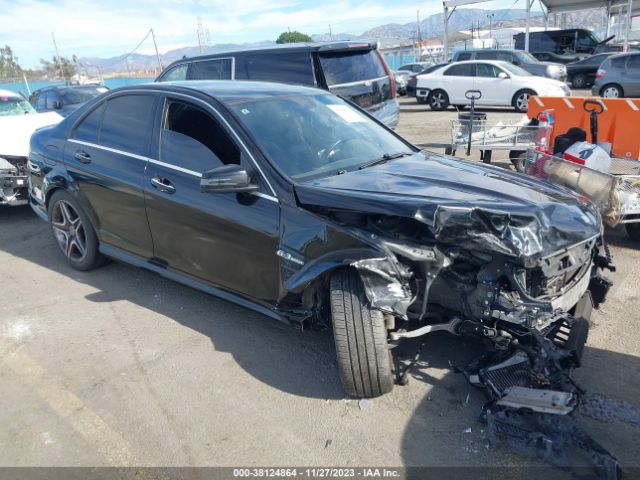 2010 MERCEDES-BENZ C 63 AMG WDDGF7HB9AF483729