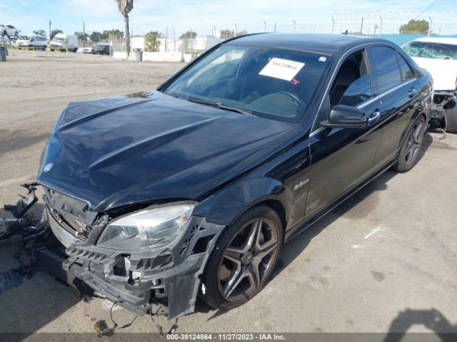 2010 MERCEDES-BENZ C 63 AMG WDDGF7HB9AF483729 Photo 1