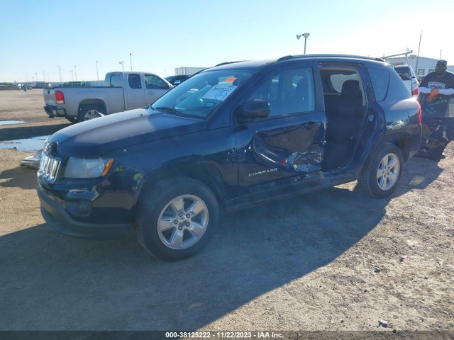2016 JEEP COMPASS SPORT VIN: 1C4NJCBA6GD622955