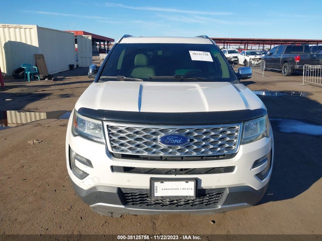 2016 FORD EXPLORER PLATINUM VIN: 1FM5K8HT9GGC66756