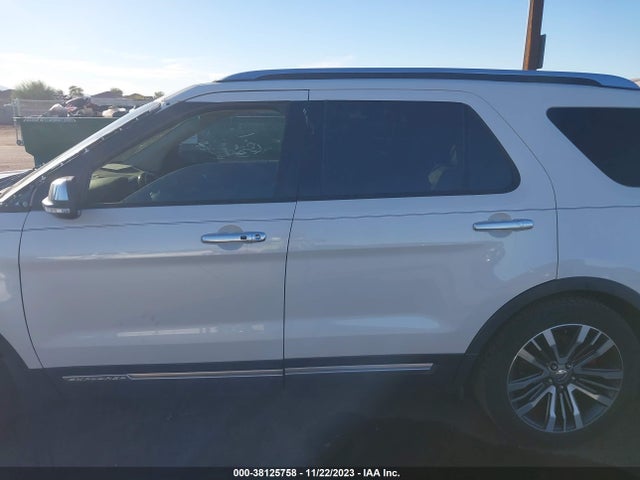 2016 FORD EXPLORER PLATINUM VIN: 1FM5K8HT9GGC66756