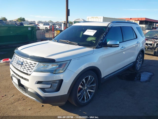 2016 FORD EXPLORER PLATINUM VIN: 1FM5K8HT9GGC66756