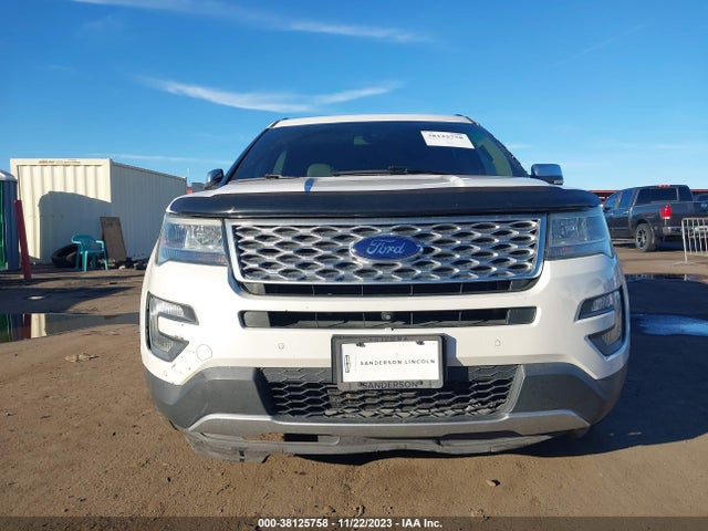 2016 FORD EXPLORER PLATINUM VIN: 1FM5K8HT9GGC66756