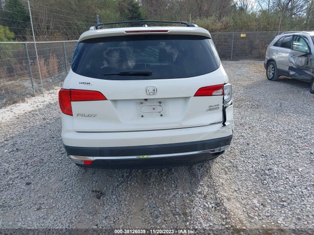 2018 HONDA PILOT ELITE VIN: 5FNYF6H03JB002191