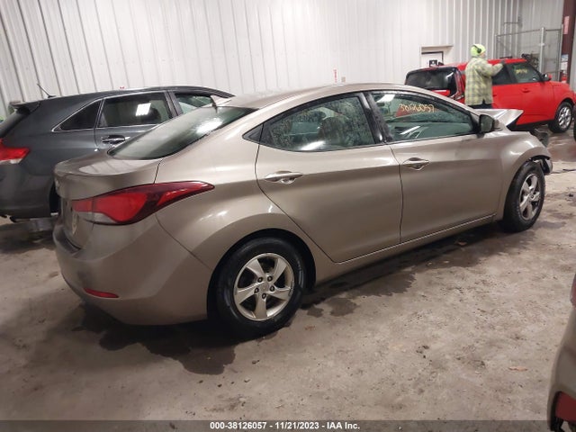 2014 HYUNDAI ELANTRA SE VIN: 5NPDH4AE3EH529335