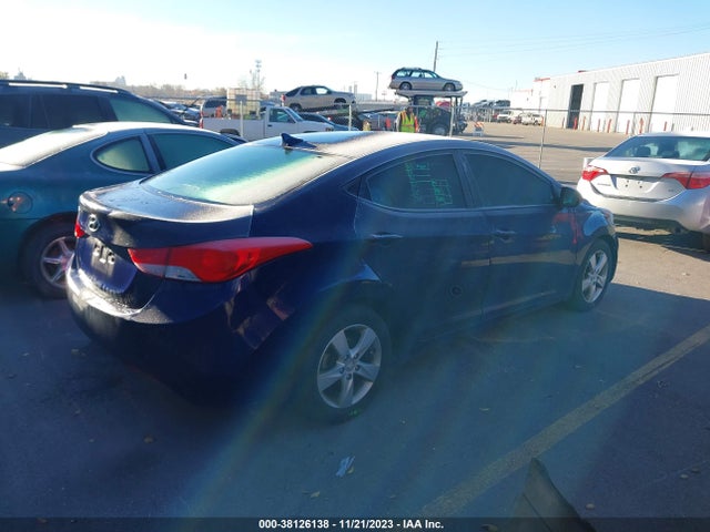 2013 HYUNDAI ELANTRA GLS PZEV VIN: 5NPDH4AE1DH300828