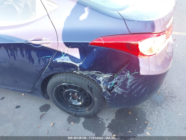 2013 HYUNDAI ELANTRA GLS PZEV VIN: 5NPDH4AE1DH300828