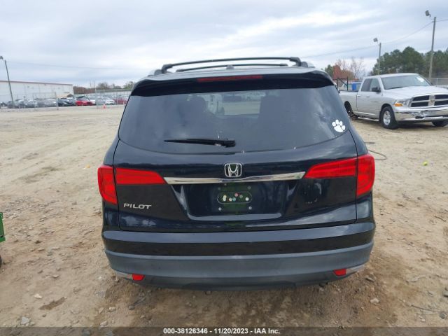 5FNYF5H50GB025748 Honda Pilot Ex-l