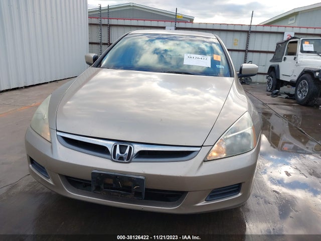 2006 HONDA ACCORD 2.4 LX VIN: 3HGCM564X6G700302