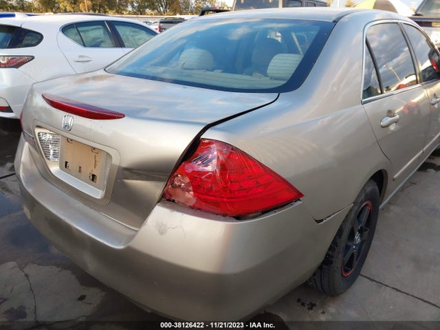 2006 HONDA ACCORD 2.4 LX VIN: 3HGCM564X6G700302