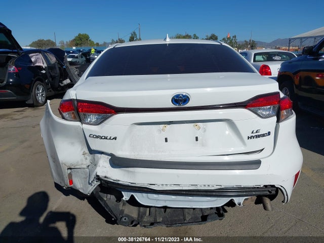 2023 TOYOTA COROLLA HYBRID LE VIN: JTDBCMFE6P3010258