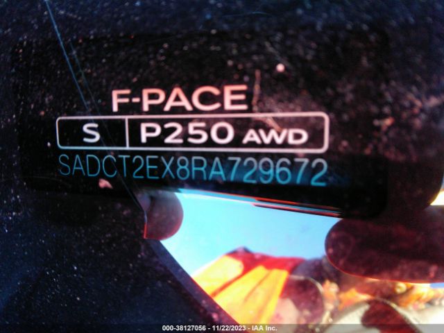 SADCT2EX8RA729672 Jaguar F-pace R-dynamic S P250 Awd Automatic